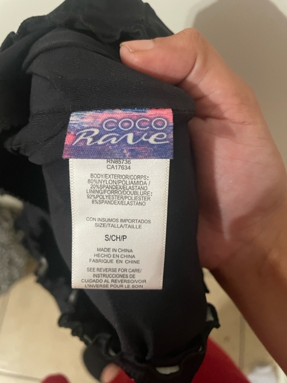 Coco Rave Y2K Tropical Crop Top Lisa Frank Zara Larsson Vibe S - Picture 5 of 7